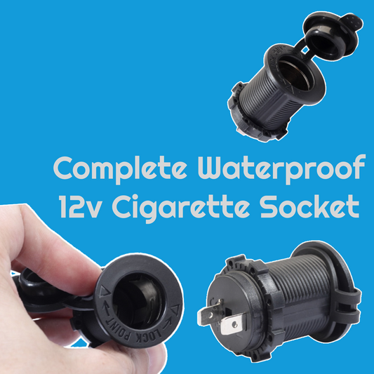 Cigarette Lighter Socket Plug (Waterproof)
